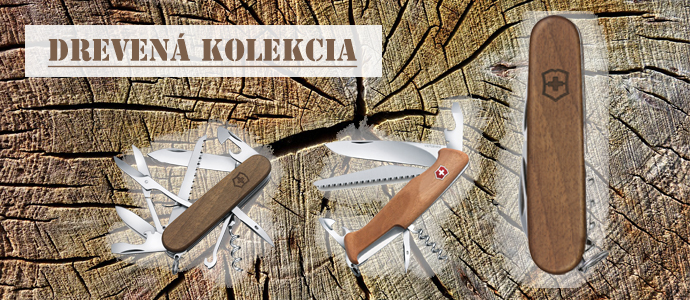 Objavte drevenú kolekciu nožov Victorinox