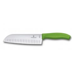 Japonský kuchársky nôž Victorinox, 17 cm, 4 farby - zelená, žltá, ružová, oranžová