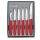 Set nožov Victorinox, 6 ks, červený