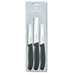 Set nožov Victorinox, 3 ks, čierna