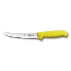 Victorinox 5.6508.15 kuchynský nôž Fibrox – vykosťovací 15 cm žltý