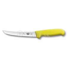 Victorinox 5.6008.15M kuchynský nôž Fibrox – vykosťovací 15 cm žltý