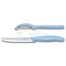 Victorinox Súprava noža a škrabky Trend Colors 6.7116.21 - svetlomodrá