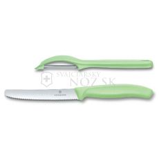 Victorinox Súprava noža a škrabky Trend Colors 6.7116.21 - svetlozelená