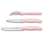 Victorinox Súprava nožov a škrabky, 3 ks Trend colors 6.7116.31 - ružová