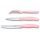 Victorinox Súprava nožov a škrabky, 3 ks Trend colors 6.7116.31 - ružová