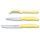 Victorinox Súprava nožov a škrabky, 3 ks Trend colors 6.7116.31 - svetložltá