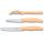 Victorinox Súprava nožov a škrabky, 3 ks Trend colors 6.7116.31 - svetlooranžová