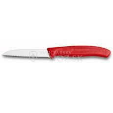 Nôž Victorinox, 8 cm, 2 farby so zúbkovanou čepeľou