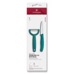 Sada švajčiarského lúpachieho noža a Y-škrabky zelená 6.7114.22C1 Victorinox