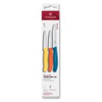 Sada švajčiarskych lúpacích nožov 3ks multi-color 6.7116.32C1 Victorinox