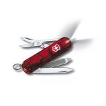 Victorinox Signature Lite, 58mm, 4 farby červená transparetná